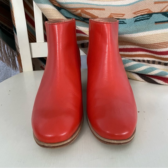 Rachel Comey Mars Orange Boots Ankle Booties 9.5 - Picture 3 of 15